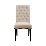 Phelps Beige Linen Upholstered Side Chair 107286-2