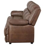 Ellington Dark Brown Padded Arm Sofa 508281-4