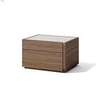 The Porto Premium Right Nightstand in Walnut by JM