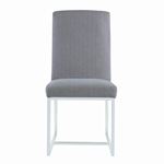 Mackinnon Grey Fabric Dining Chair 107143 - Set-2