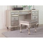 Bling Game 9 Drawer Vanity Dresser Metallic Plat-2