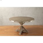 Beaugrand Oak Round Pedestal Dining Table 1