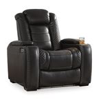 Party Time Midnight Power Recliner 37003-2