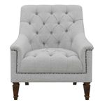 Coaster Avonlea Light Grey Fabric Chair 505643