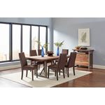 Spring Creek Cocoa Brown Upholstered Dining Cha-2