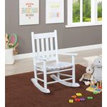 Annie Youth White Wood Rocking Chair 609450-2
