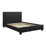 Lorenzi Black Upholstered Full Size Bed 2220F-4