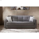 Vision Sofa Bed in Diego Grey by Istikbal
