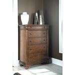 Coventry Five Drawer Chest in Classic Cherry Fin-2
