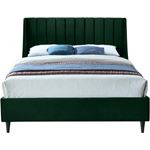 Eva Green Velvet Upholstered Bed-2