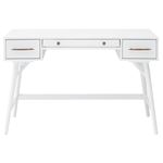 Mugga 47 inch White 3-Drawer Writing Desk 80074-2