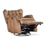 Henderson Nature Leather Power Swivel Glider Re-2