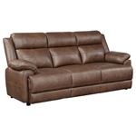 Ellington Dark Brown Padded Arm Sofa 508281-2