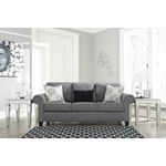 Agleno Charcoal Chenille Fabric Sofa 78701-2