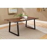Ditman Live Edge Leg Dining Table 110181 by Coaster in room