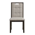 Rathdrum Light Grey Dining Side Chair Front