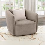 Townsend Latte Chenille Rolled Arm Chair 504756-2