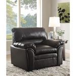 Talon Bonded Black Bonded Leather Chair 8511BK-1 By Homelegance 2