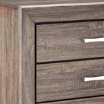 Kauffman Washed Taupe 5 Drawer Chest 204195-4