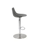 Rudy Grey Adjustable Bar Stool 05204GRY side