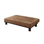 The Callie Brown Click Clack Sofa Bed 4823BR Open