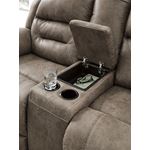 Stoneland Fossil Power Reclining Loveseat with-4