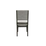 Nisky Grey Upholstered Dining Side Chair 5165GYS Back