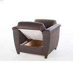 Aspen Chair in Santa Glory Dark Brown-2