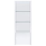 Jude High Gloss White 3 Shelf Media Tower 70425-4