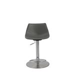 Rudy Grey Adjustable Bar Stool 05204GRY low