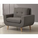 Deryn Grey Fabric Chair 8327GY-1 by Homelegance 2