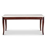 Marseille 70 inch Marble Top Dining Table MS850WT by Steve Silver side