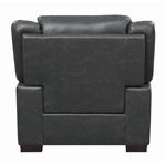 Arabella Grey Two Tone Leatherette Pillow Top Ch-4