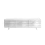 Moon High Gloss White Lacquer TV Stand