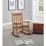 Annie Youth Brown Wood Rocking Chair 609452-2