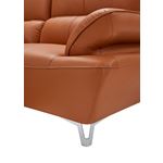 1810 Modern Orange Leather Chair Detail