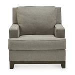 Kaywood Granite Fabric Chair with Wood Trim 563-2