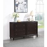 Emberlyn Rich Brown 6 Drawer Dresser 223063-2