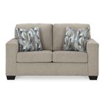 Deltona Parchment Fabric Loveseat 51204-2