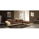 4085 Modern Bonded Leather Sectional-2