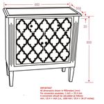 Sophia Cabinet 507-237 - dimensions