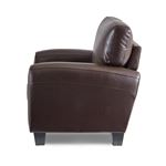 Rubin Brown Bonded Leather Chair 9734DB-1 by Homelegance 2