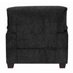 Clemintine Graphite Chenille Fabric Chair With N-2