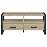 James Distressed Pine 48 inch 2 Drawer TV Stand-4