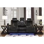 Party Time Midnight Power Reclining Sofa 37003-4