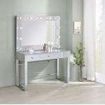 Umbridge White Vanity Set with Lighting Mirror-4