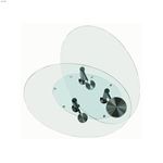Motion Oval Glass Cocktail Table 8090-CT By Chin-4