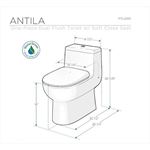 Dual Flush Toilet  FTL2351-2