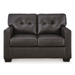 Belziani Storm Leather Tufted Loveseat 54706-2