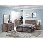 Brantford Barrel Oak King Storage Bed 207040KE-2